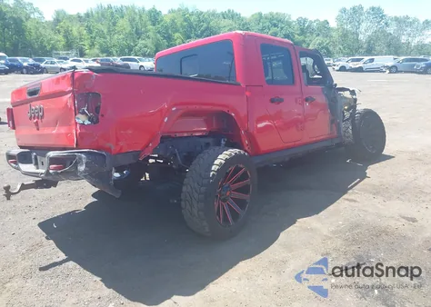 2021 Jeep Gladiator Rubicon 4X4 из США, поврежденный, VIN 1C6JJTBG4ML538371